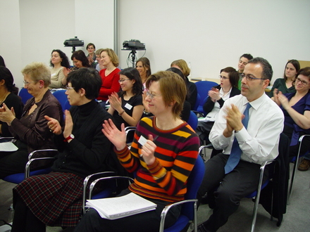 Delegates at the London conference in January 2007