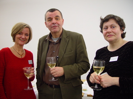 Dr Daniela Berghahn, Ralph Schwingel and Professor Dina Iordanova