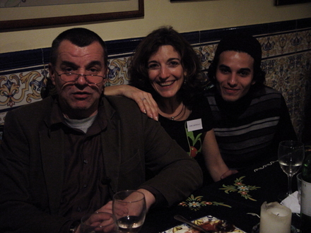 Ralph Schwingel, Dr Isabel Santaolalla and Mehdi Dehbi