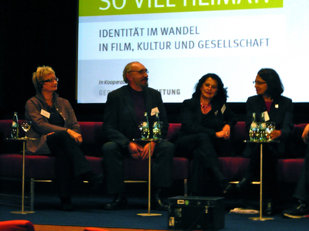 Panel 'Kulturelles Gedächtnis der Migration' at WDR Heimat Symposium - October 2009